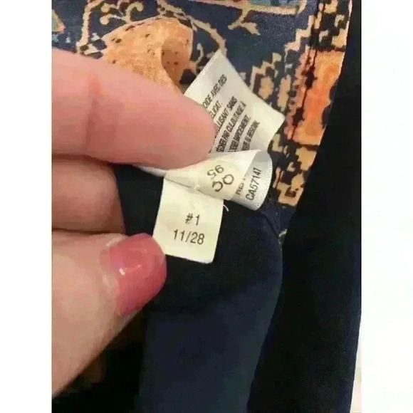 Liz Lange Maternity for Target Sleeveless Tunic Size Medium Navy Blue - Picture 8 of 9